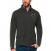 Minnesota Wild Antigua Charcoal Tribute Quarter-Zip Pullover Top