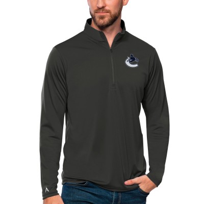 Кофта на молнии Vancouver Canucks Antigua Tribute - Charcoal