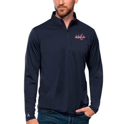 Кофта на молнии Washington Capitals Antigua Tribute - Navy