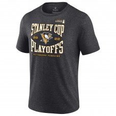 Футболка Pittsburgh Penguins 2022 Stanley Cup Playoffs - Charcoal