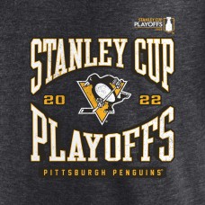 Футболка Pittsburgh Penguins 2022 Stanley Cup Playoffs - Charcoal