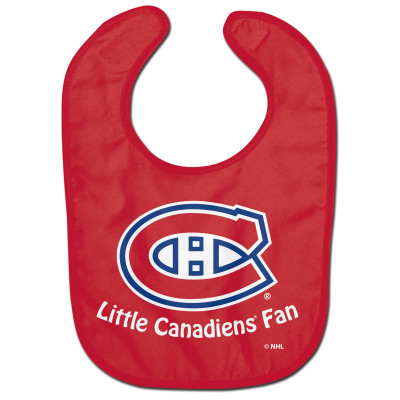 Детская Montreal Canadiens WinCraft Little Fan All-Pro Baby Bib