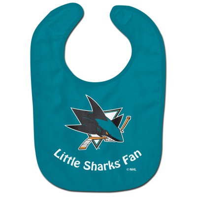 Newborn & Малышам San Jose Sharks WinCraft Little Fan All-Pro Baby Bib