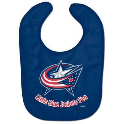 Newborn & Малышам Columbus Blue Jackets WinCraft Little Fan All-Pro Baby Bib