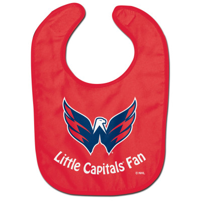 Детская Washington Capitals WinCraft Little Fan All-Pro Baby Bib