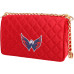 Женская Washington Capitals Cuce Velvet Team Color Bag Женская Washington Capitals Cuce Velvet Team Color Bag