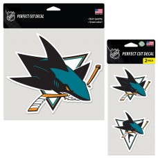 San Jose Sharks WinCraft Round Team Post Earring