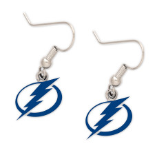 Серьги Tampa Bay Lightning WinCraft Logo Dangle