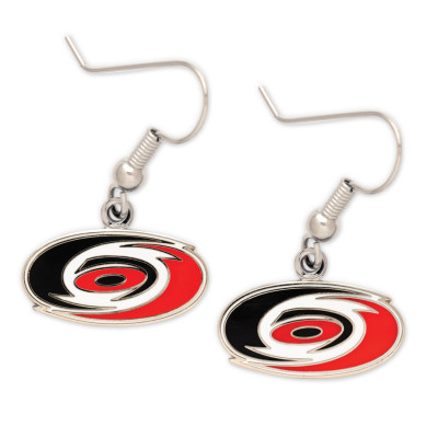 Серьги Carolina Hurricanes WinCraft Logo Dangle