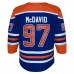 Подростковая Edmonton Oilers Connor McDavid Royal Home Premier Player Jersey