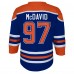 Подростковая Edmonton Oilers Connor McDavid Royal Home Replica Player Jersey