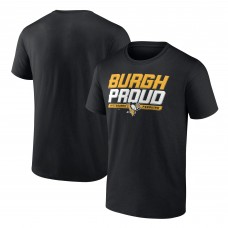 Pittsburgh Penguins Hometown Collection Burgh Proud T-Shirt - Black