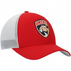 Florida Panthers Trawler Clean Up Trucker Adjustable Snapback Hat - Red