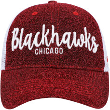 Женская бейсболка Chicago Blackhawks 47 Red/White Encore MVP Trucker