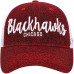 Женская бейсболка Chicago Blackhawks 47 Red/White Encore MVP Trucker