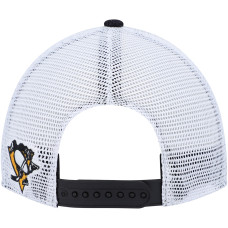 Женская бейсболка Pittsburgh Penguins 47 Black/White Encore MVP Trucker