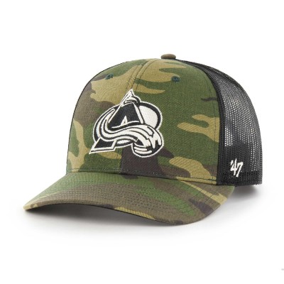 Бейсболка Colorado Avalanche 47 Trucker - Camo/Black