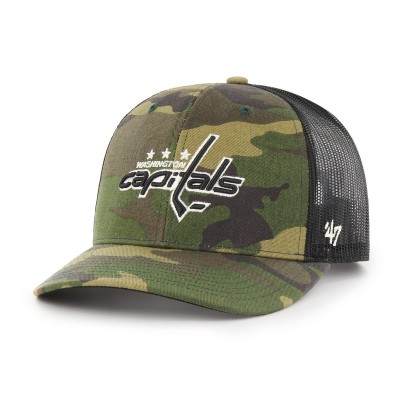 Бейсболка Washington Capitals 47 Camo/Black Trucker