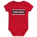 Малышам Chicago Blackhawks Red Special Edition 2.0 Primary Logo Bodysuit