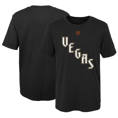 Футболка Preschool Vegas Golden Knights Black Special Edition 2.0 Primary Logo