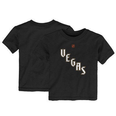 Детская Vegas Golden Knights Black Special Edition 2.0 Primary Logo T-Shirt