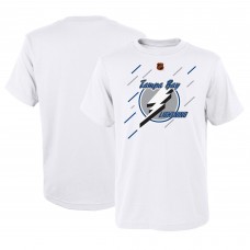 Футболка Tampa Bay Lightning Youth Special Edition 2.0 Primary Logo - White