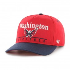 Washington Capitals 47 Super Hitch Adjustable Snapback Hat - Red/Navy