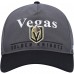 Vegas Golden Knights 47 Charcoal/Black Super Hitch Adjustable Snapback Hat