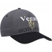 Vegas Golden Knights 47 Charcoal/Black Super Hitch Adjustable Snapback Hat