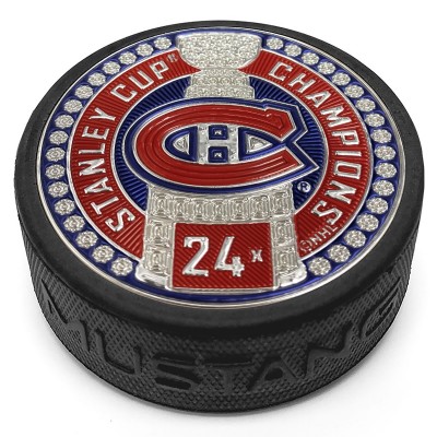 Шайба Montreal Canadiens 24-Time Stanley Cup Champions 3 Dynasty Trimflexx