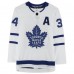 Игровая джерси Autographed Toronto Maple Leafs Auston Matthews Fanatics Authentic White adidas Authentic with 21/22 Rocket Richard Inscription