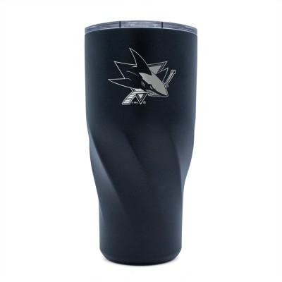 San Jose Sharks WinCraft 30oz. Morgan Stainless Steel Tumbler