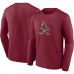 Футболка с длинным рукавом Arizona Coyotes Primary Logo - Garnet