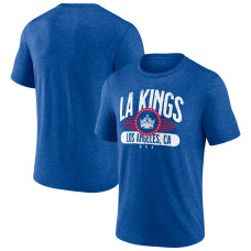 Los Angeles Kings Royal Badge of Honor Tri-Blend T-Shirt Los Angeles Kings Royal Badge of Honor Tri-Blend T-Shirt
