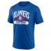 New York Islanders Royal Badge of Honor Tri-Blend T-Shirt