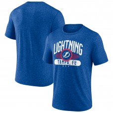 Футболка Tampa Bay Lightning Blue Badge of Honor Tri-Blend Футболка Tampa Bay Lightning Blue Badge of Honor Tri-Blend