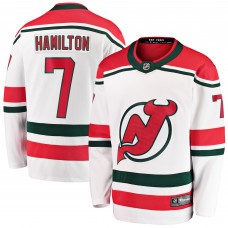 Dougie Hamilton New Jersey Devils 2022/23 Heritage Premier Breakaway Jersey - White