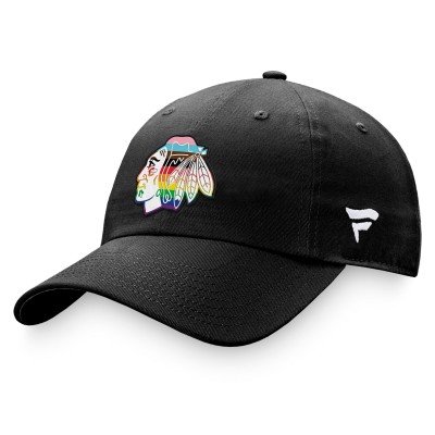 Бейсболка Chicago Blackhawks Team Logo Pride - Black