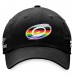 Бейсболка Carolina Hurricanes Fanatics Black Team Logo Pride
