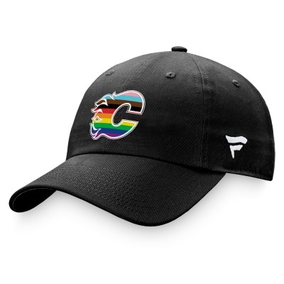Бейсболка Calgary Flames Team Logo Pride - Black