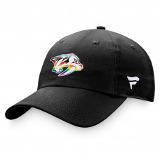 Бейсболка Nashville Predators Fanatics Black Team Logo Pride