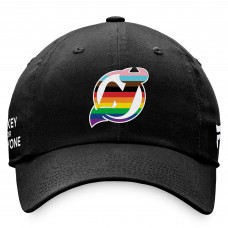 Бейсболка New Jersey Devils Fanatics Black Team Logo Pride Бейсболка New Jersey Devils Fanatics Black Team Logo Pride
