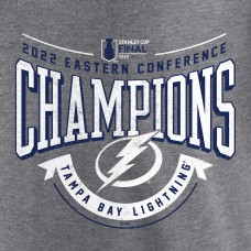 Tampa Bay Lightning 2022 Eastern Conference Champions Go Ahead Goal Tri-Blend T-Shirt - Heathered Gray