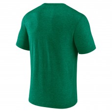 New York Rangers St. Patricks Day Celtic Arch Tri-Blend T-Shirt - Heather Green