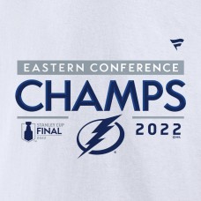 Футболка Tampa Bay Lightning 2022 Eastern Conference Champions Locker Room - White