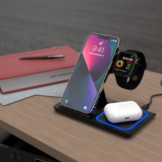 Беспроводная зарядка Calgary Flames 3-In-1 Wireless