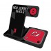 New Jersey Devils Keyscaper 3-In-1 Wireless Charger