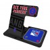 Беспроводная зарядка New York Rangers 3-In-1 Wireless Беспроводная зарядка New York Rangers 3-In-1 Wireless