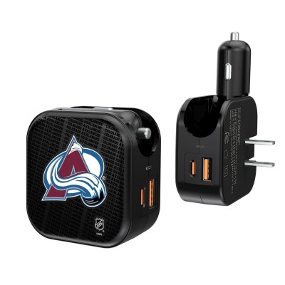 Блок питания Colorado Avalanche Team Logo Dual Port USB