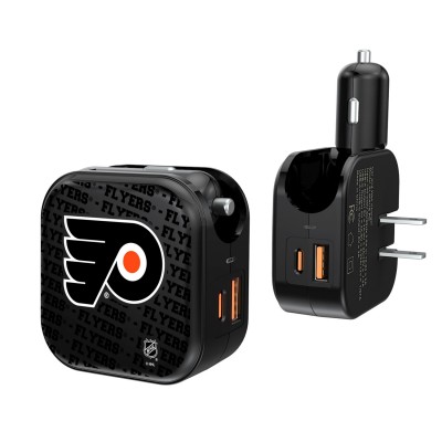 Блок питания Philadelphia Flyers Team Logo Dual Port USB
